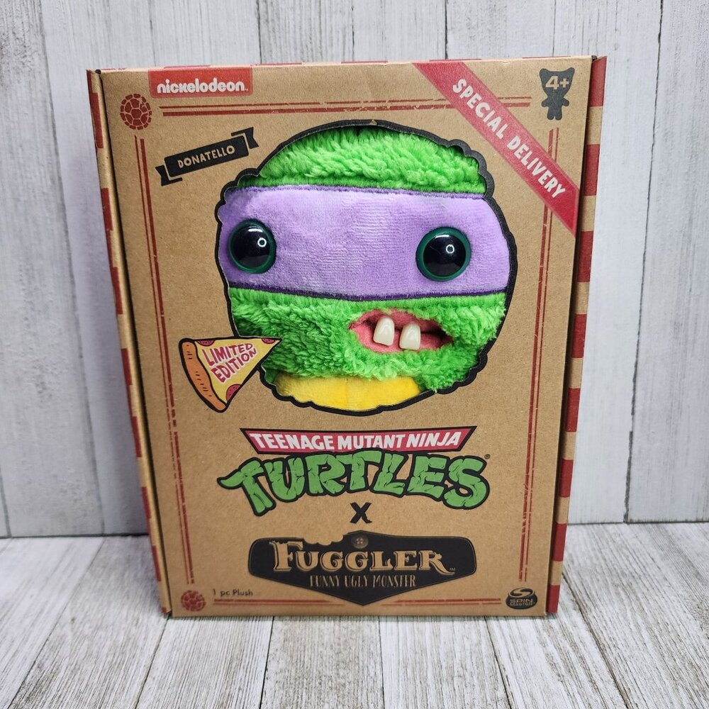 Donatello Fuggler Teenage Mutant Ninja Turtle Plush Monster Toys Limited Edition